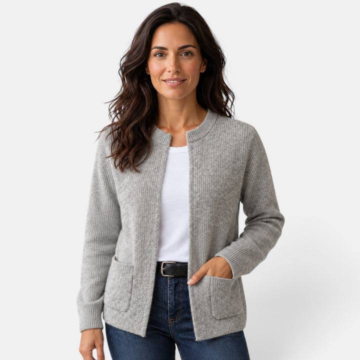 Women’s Ribbed Knit Button Cardigan