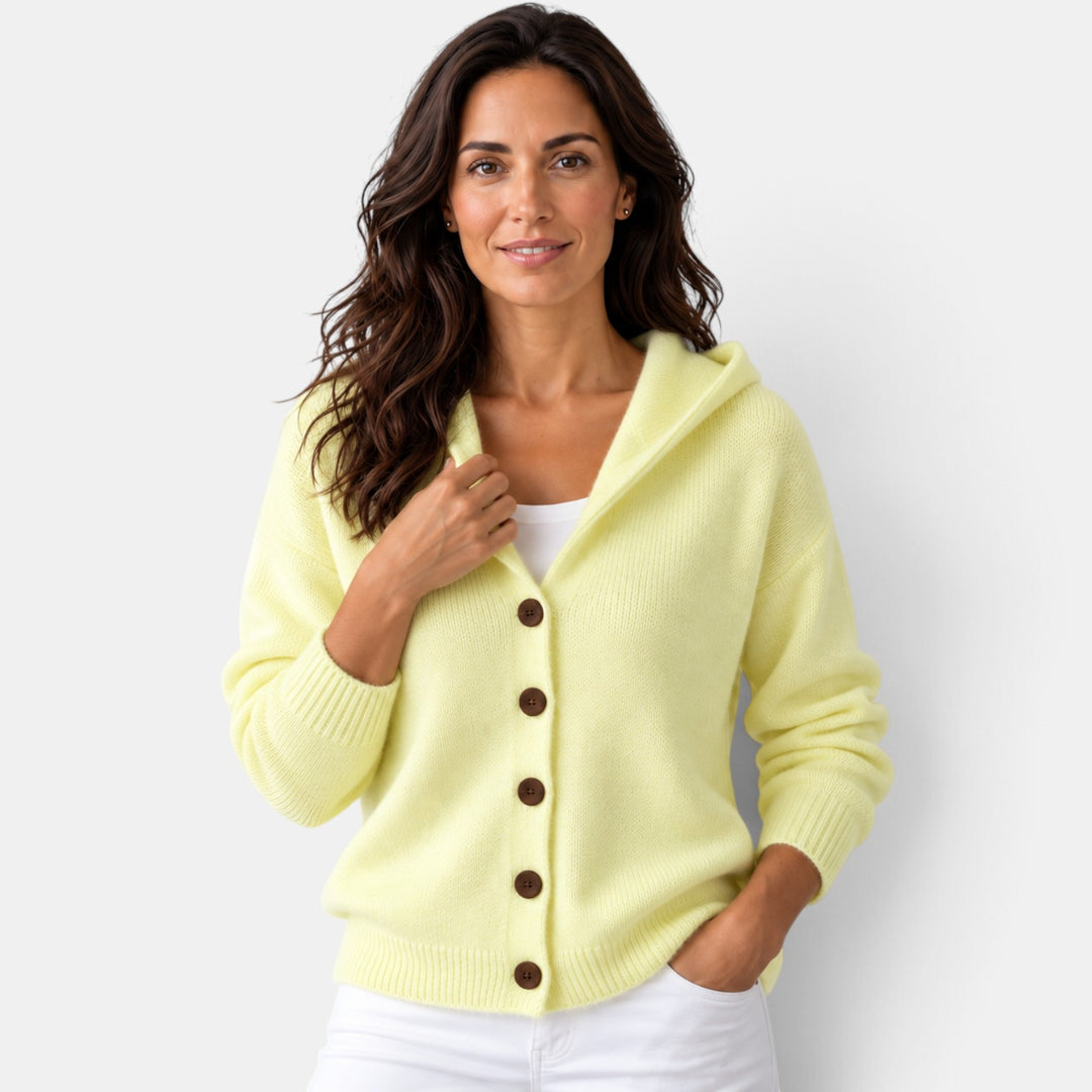Women’s Hooded Knit Cardigan Sweater
