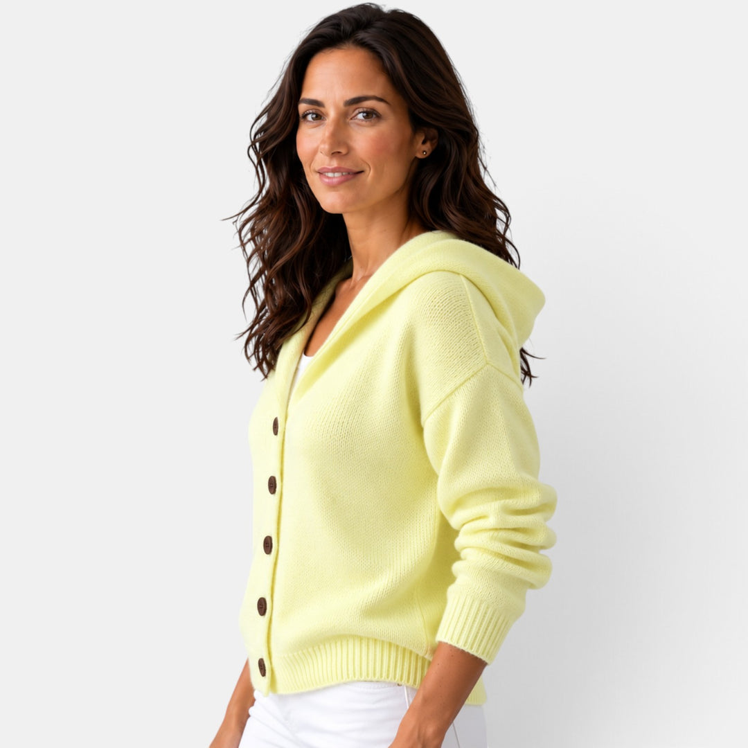 Women’s Hooded Knit Cardigan Sweater