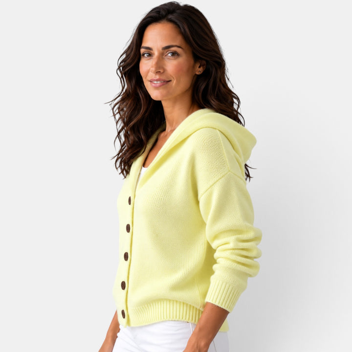 Women’s Hooded Knit Cardigan Sweater