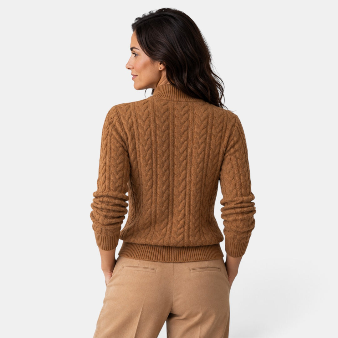 Women’s Cashmere Button-Up Cardigan Sweater