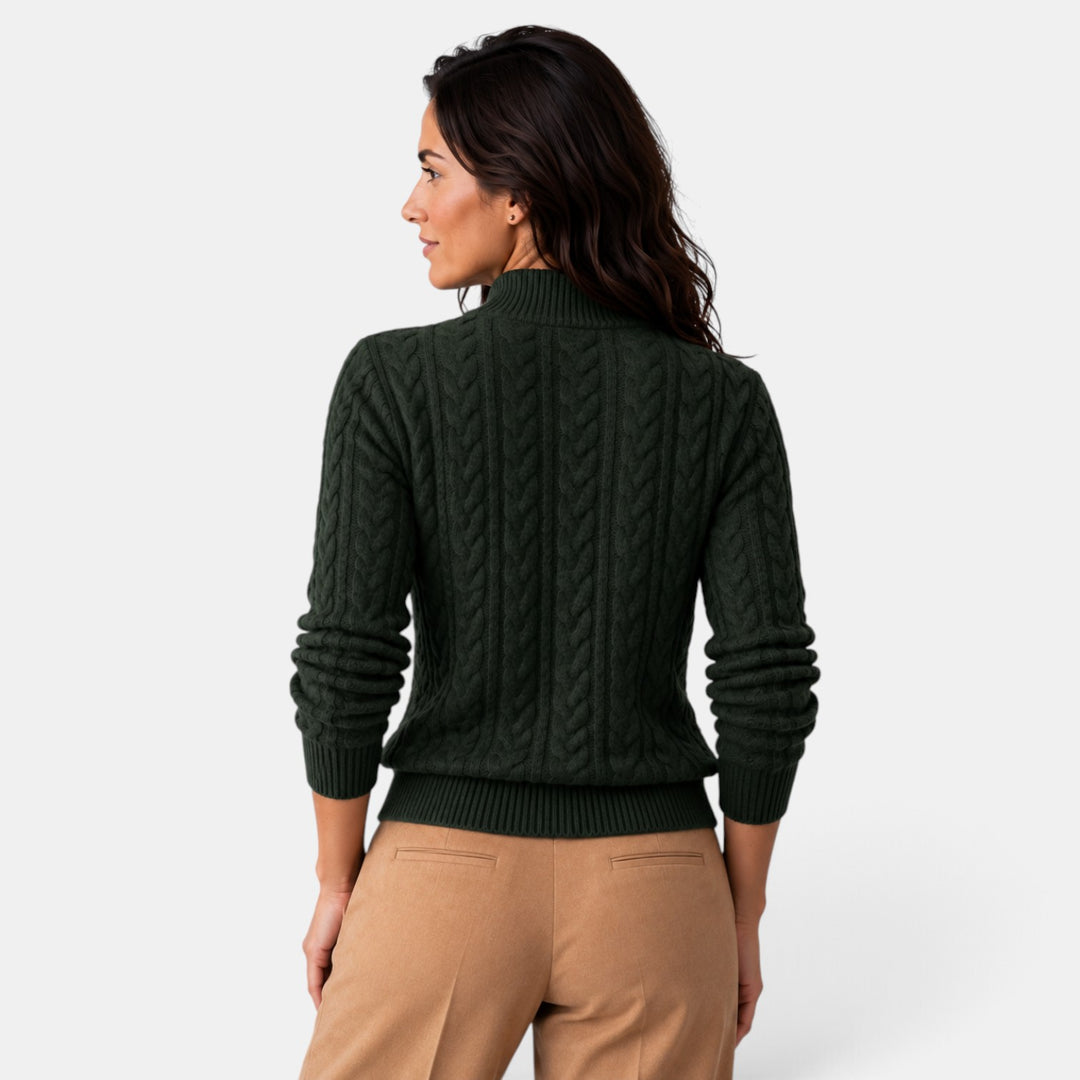 Women’s Cashmere Button-Up Cardigan Sweater