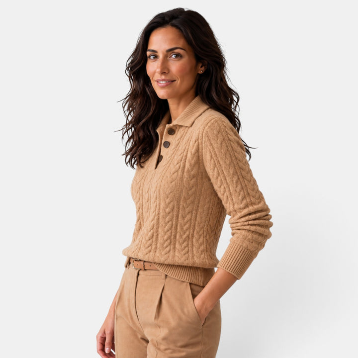 Women’s Cashmere Button-Up Cardigan Sweater