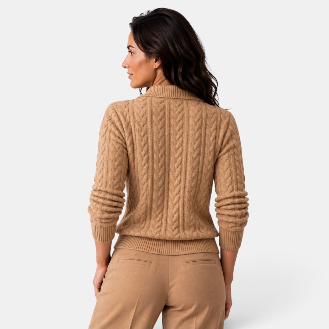 Women’s Cashmere Button-Up Cardigan Sweater