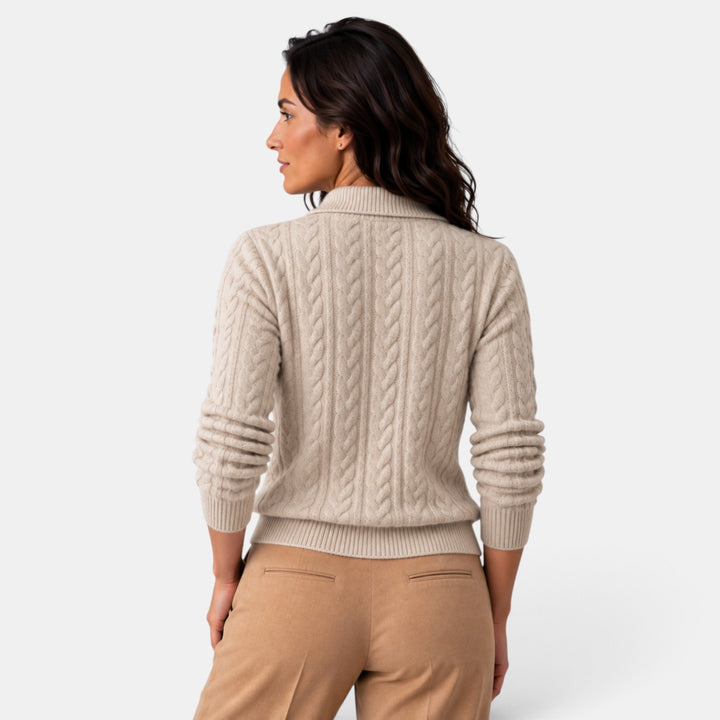 Women’s Cashmere Button-Up Cardigan Sweater