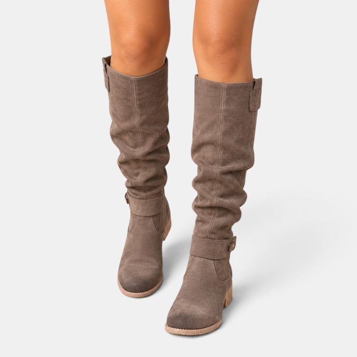 Women’s Suede Knee High Boots