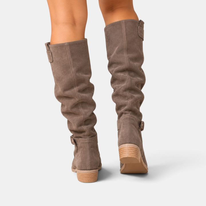 Women’s Suede Knee High Boots