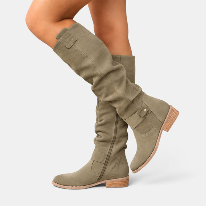 Women’s Suede Knee High Boots