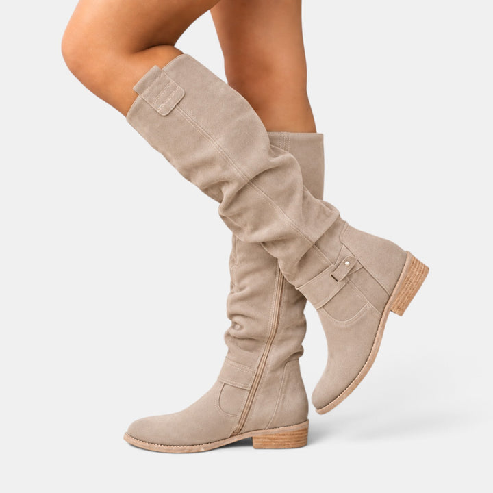 Women’s Suede Knee High Boots