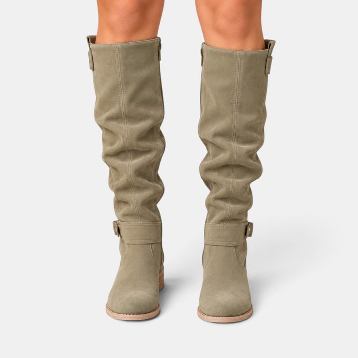 Women’s Suede Knee High Boots
