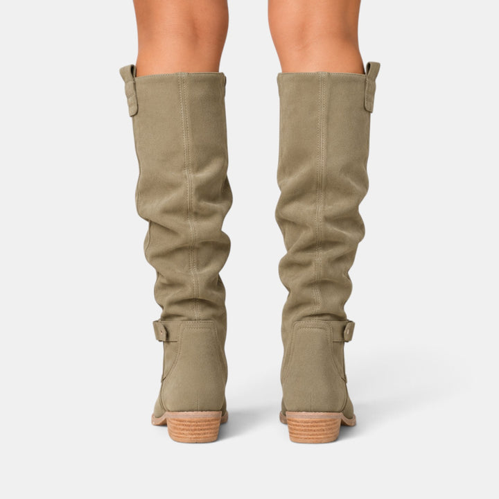 Women’s Suede Knee High Boots