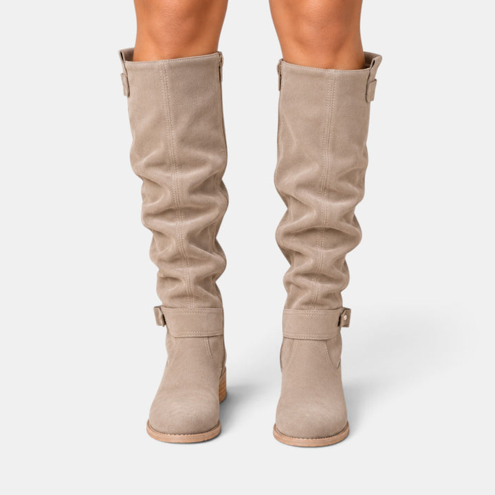 Women’s Suede Knee High Boots
