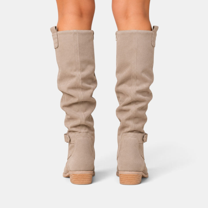 Women’s Suede Knee High Boots