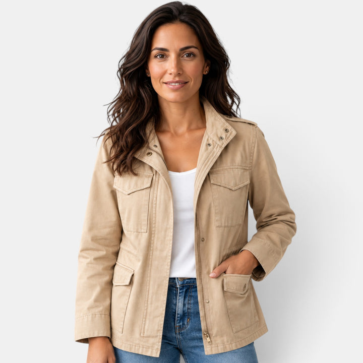 Women’s Lightweight Zip-Up Casual Jacket