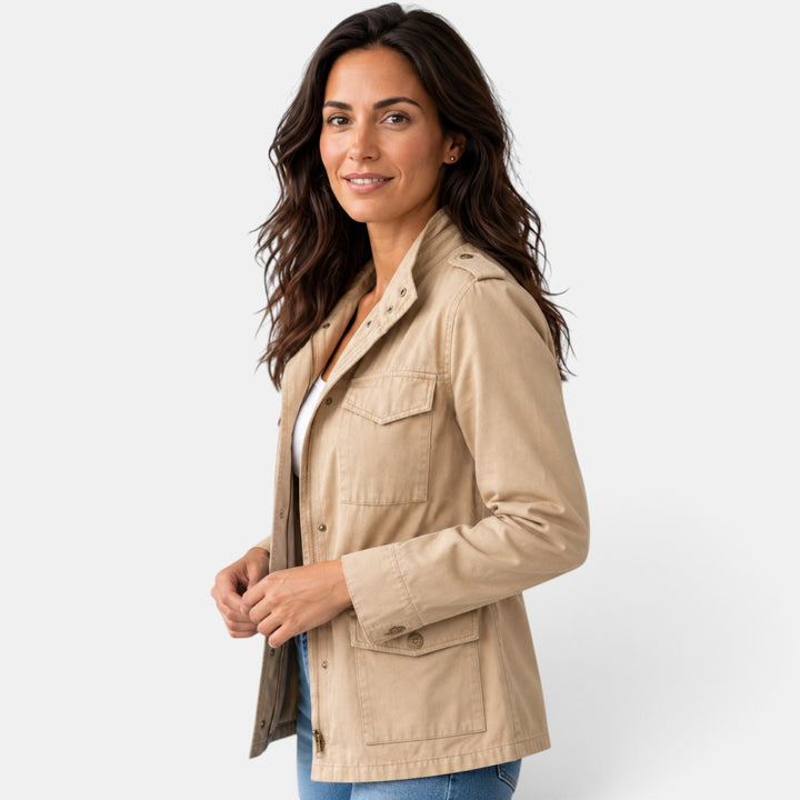 Women’s Lightweight Zip-Up Casual Jacket