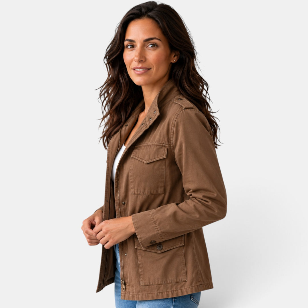 Women’s Lightweight Zip-Up Casual Jacket