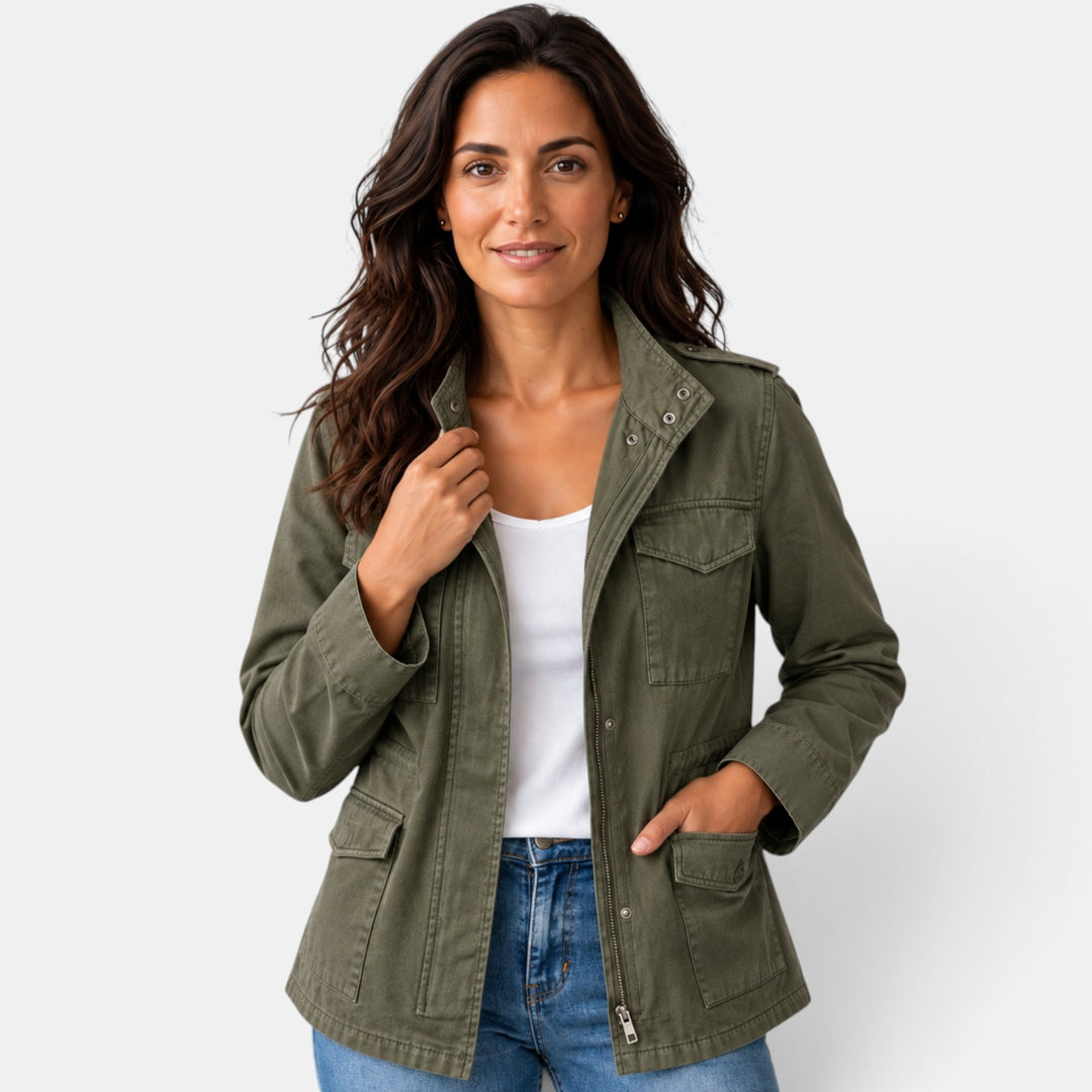 Women’s Lightweight Zip-Up Casual Jacket