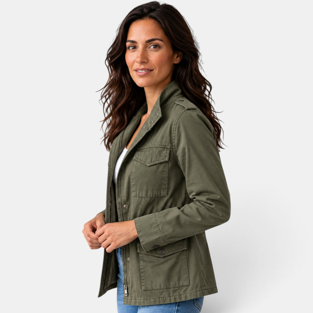 Women’s Lightweight Zip-Up Casual Jacket