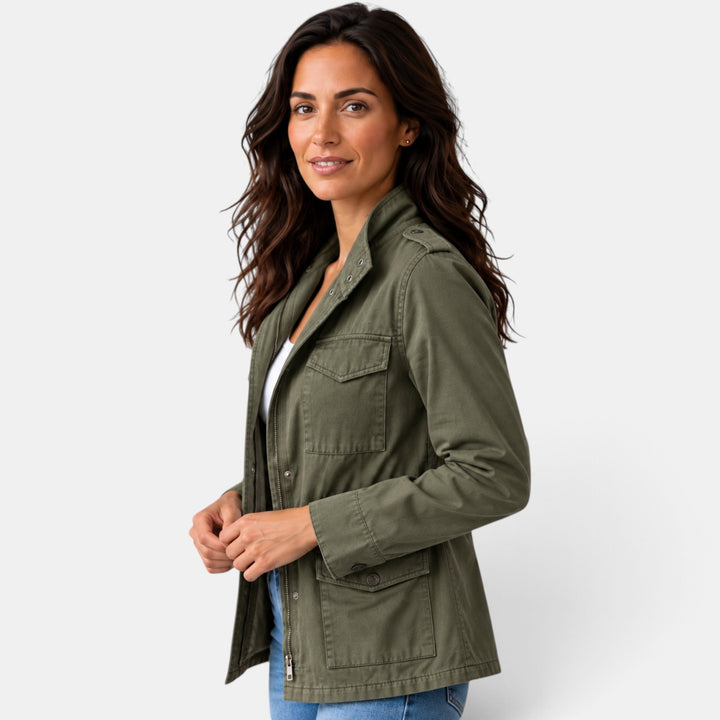 Women’s Lightweight Zip-Up Casual Jacket
