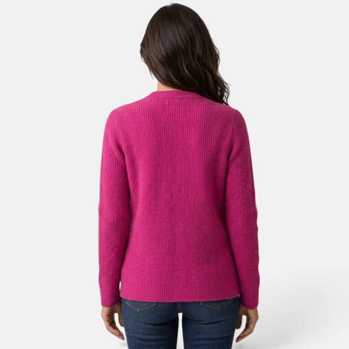 Women’s Ribbed Knit Button Cardigan