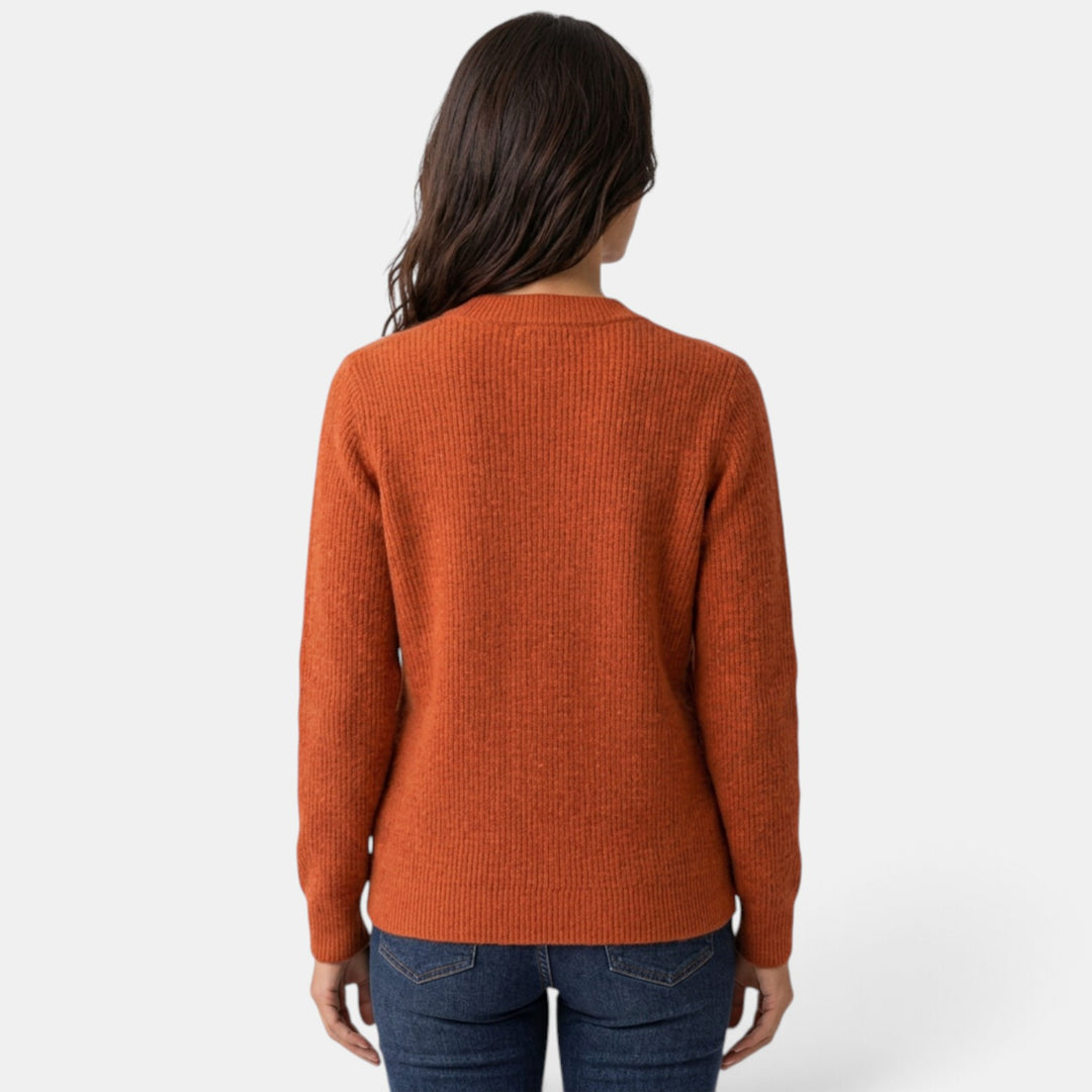 Women’s Ribbed Knit Button Cardigan