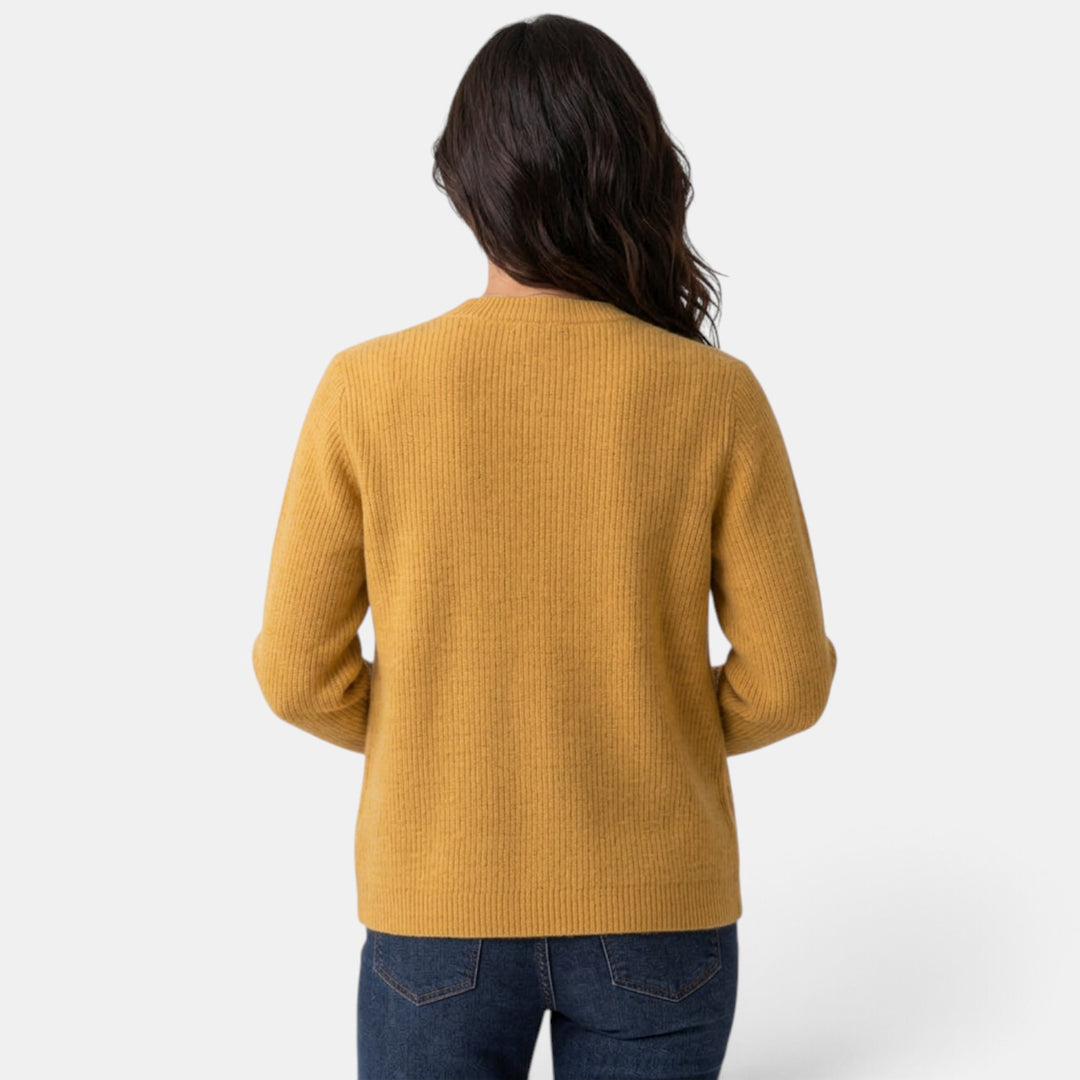 Women’s Ribbed Knit Button Cardigan